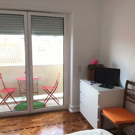 Quarto Com Varanda Ubytování v soukromí Lisboa